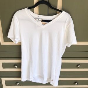 🟣 NWT Carhartt v neck t shirt - size 12/14 L
